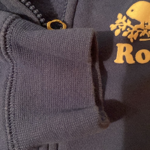 Boys Roots Zip up hooded Sweatshirt - Picture 5 of 6